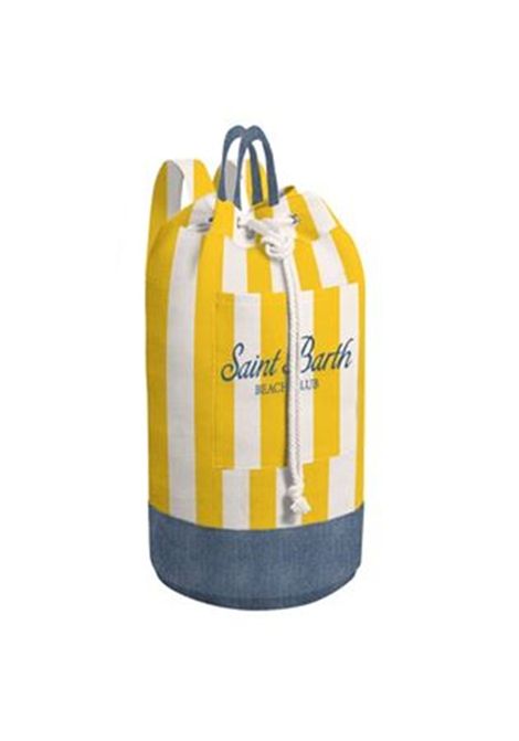 Zaino MC2 Saint Barth uomo BEACHBACKPACK02080H91 giallo stripes pop MC2 SAINT BARTH | Zaini | BEACHBACKPACK02080H91